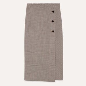 Aritzia Babaton Billy Houndstooth Skirt